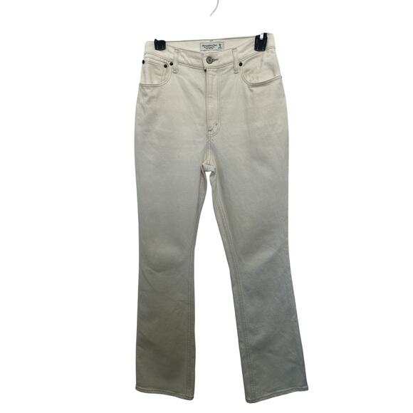 Abercrombie Fitch The 70's Vintage Flare Ultra High Rise Jeans Size 26 - Picture 3 of 10